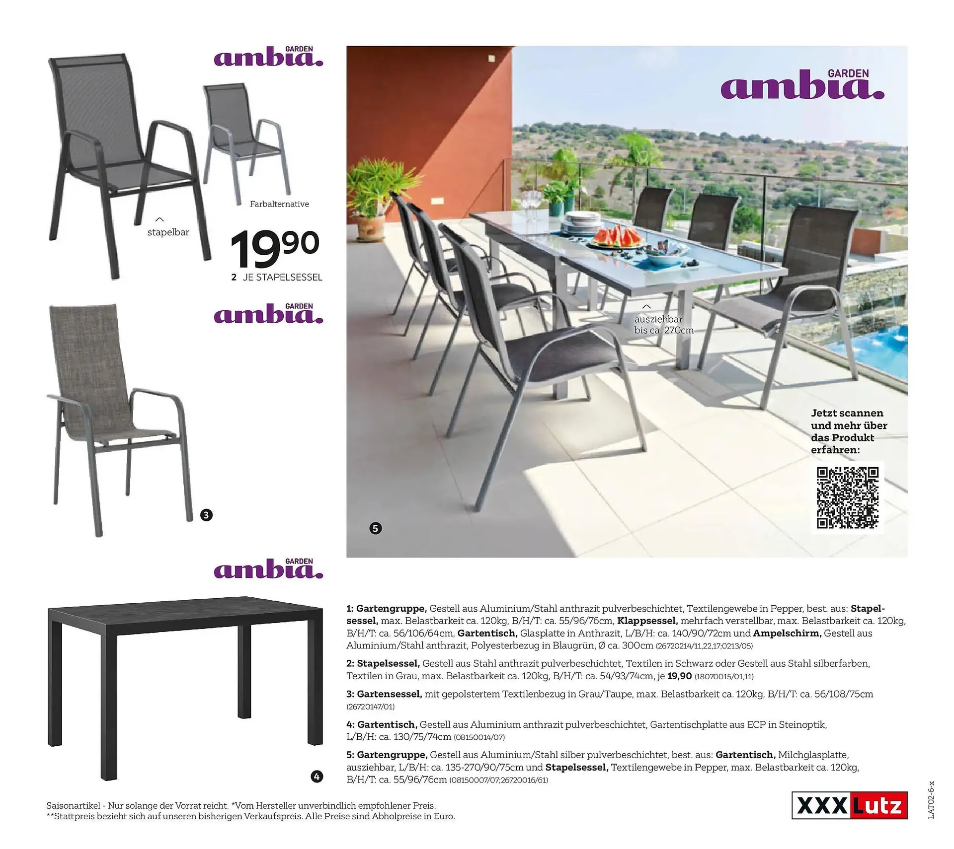 XXXLutz Prospekt von 20. Februar bis 25. Dezember 2026 - Flugblätt seite  107