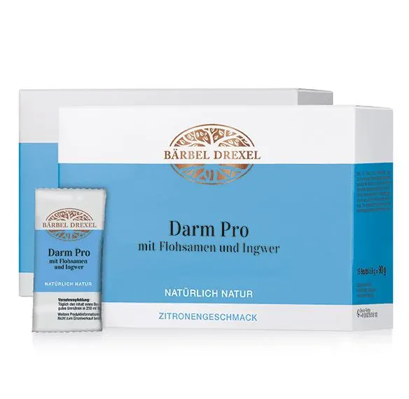 Darm Pro mit Flohsamen und Ingwer mit Zitronengeschmack