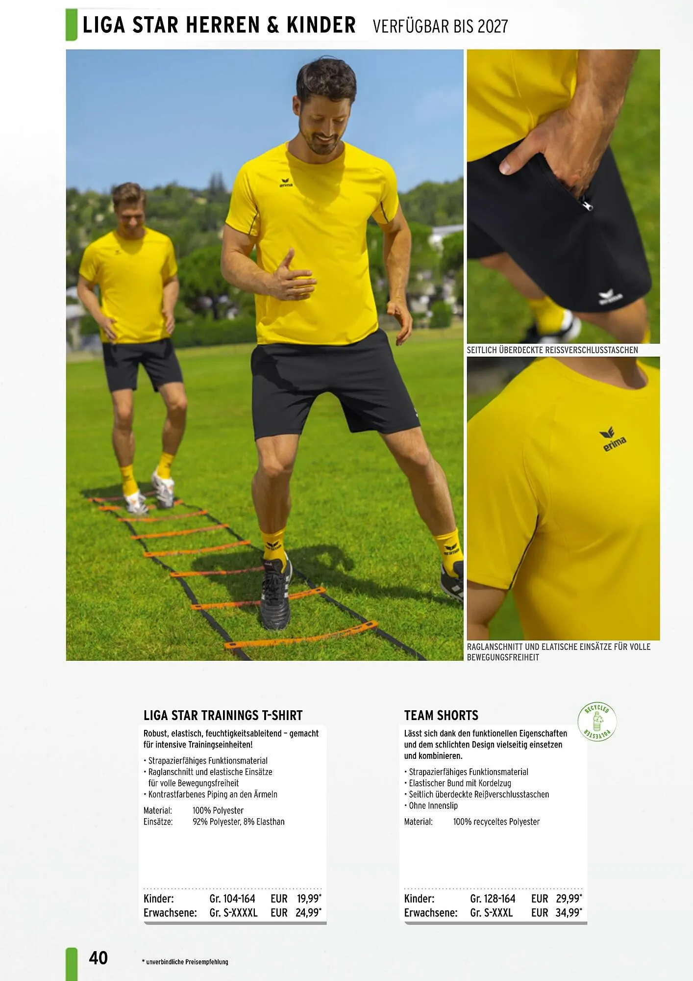 ERIMA Flugblatt von 2. Jänner bis 31. Dezember 2024 - Flugblätt seite  40