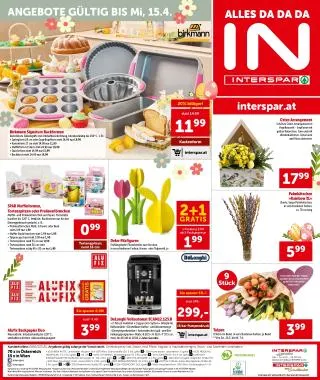 INTERSPAR Flugblatt von 26. März bis 8. April 2026 - Flugblätt seite  26