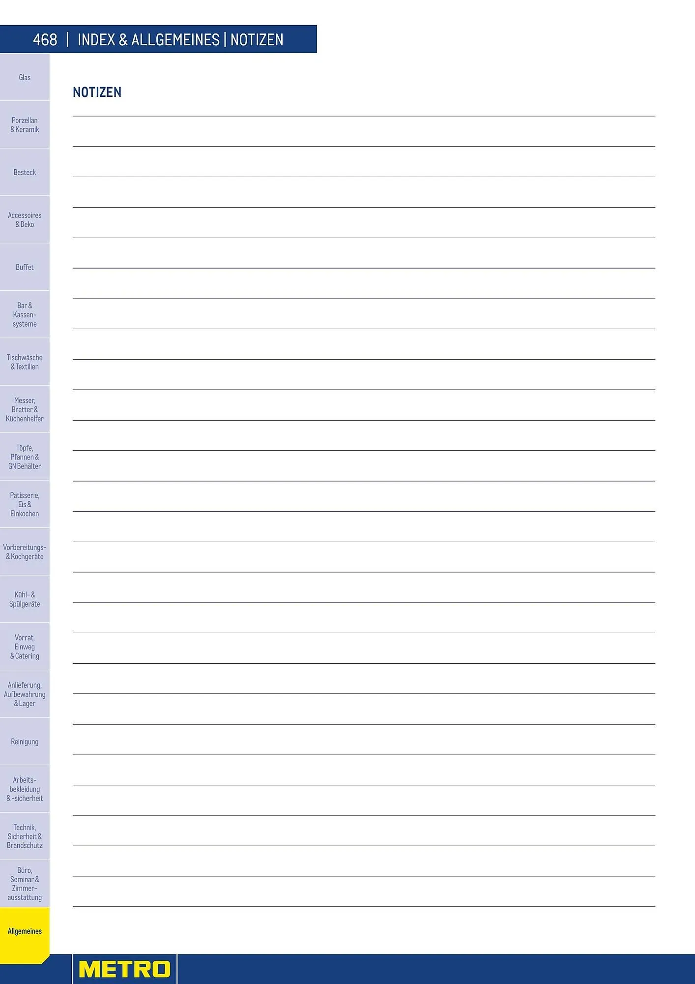 Metro Flugblatt von 25. März bis 31. Dezember 2026 - Flugblätt seite  468