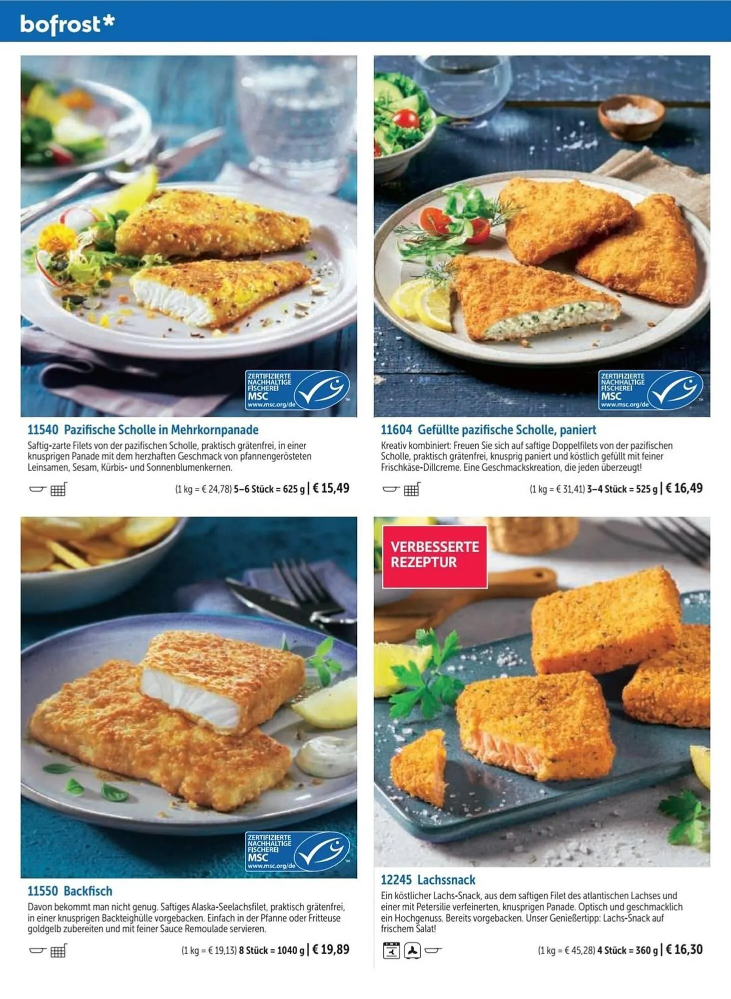 Bofrost Katalog von 13. September bis 6. März 2026 - Flugblätt seite  54