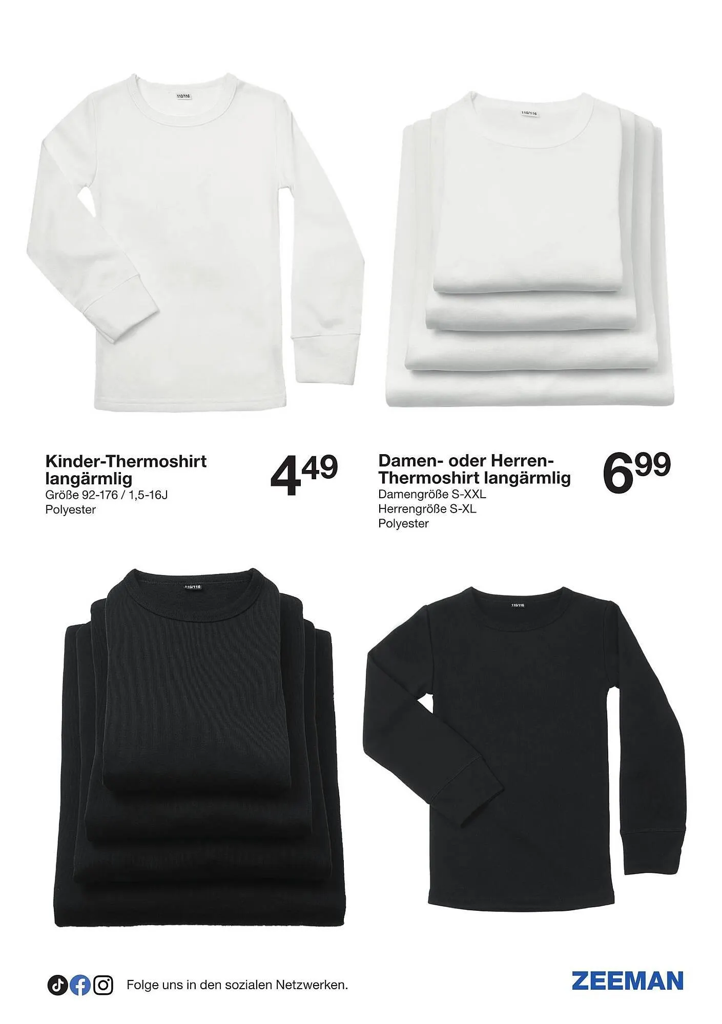 Zeeman Prospekt von 25. Oktober bis 7. November 2025 - Flugblätt seite 18