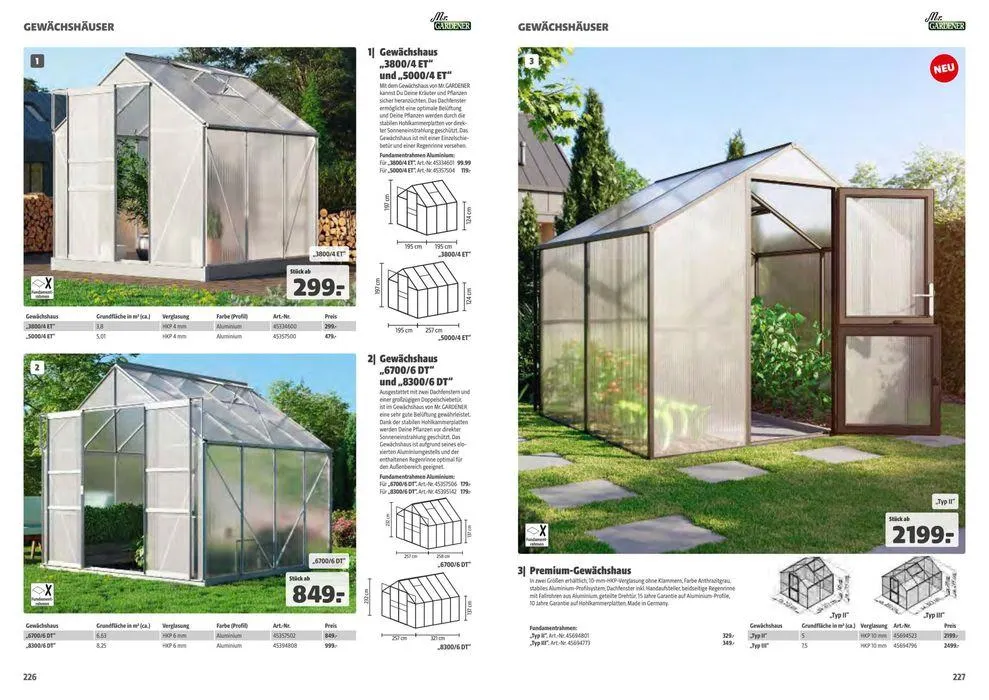 GARTENJAHR KATALOG 2024 von 8. März bis 31. Dezember 2024 - Flugblätt seite  16