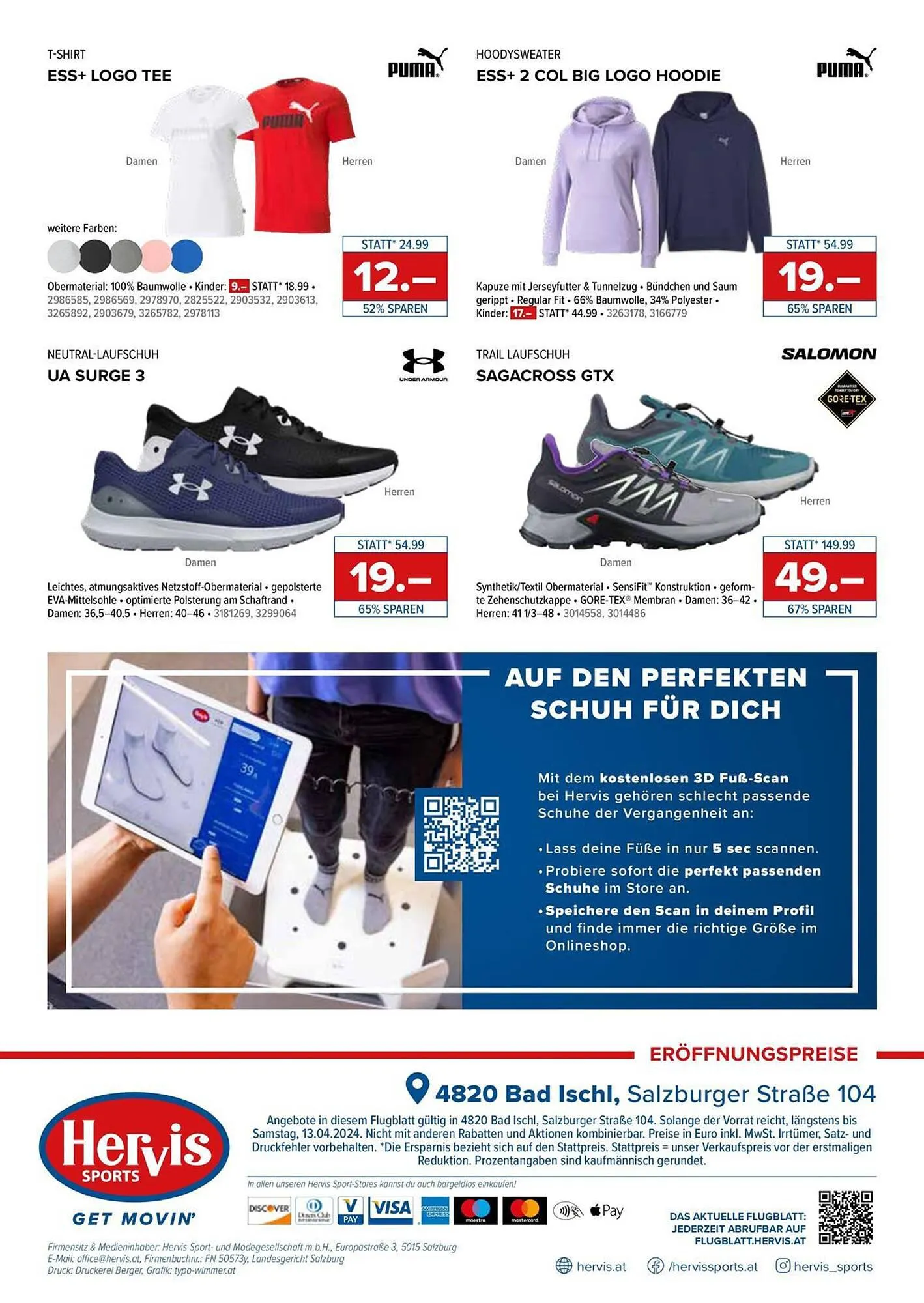 Hervis Flugblatt von 11. April bis 13. April 2024 - Flugblätt seite 6