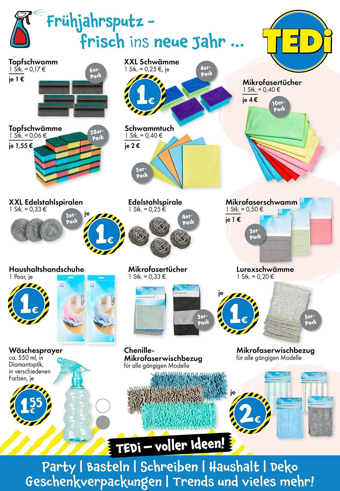 TEDi Flugblatt von 31. Jänner bis 8. Februar 2025 - Flugblätt seite 13