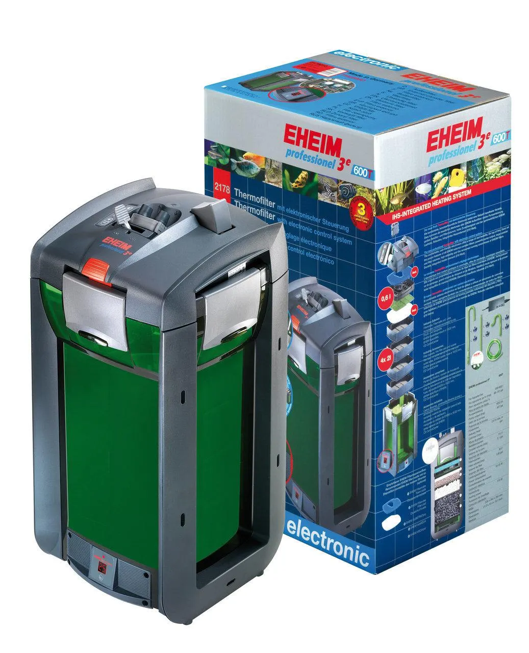 Eheim professionel 5e 600T Thermo Aquarium Außenfilter 600T