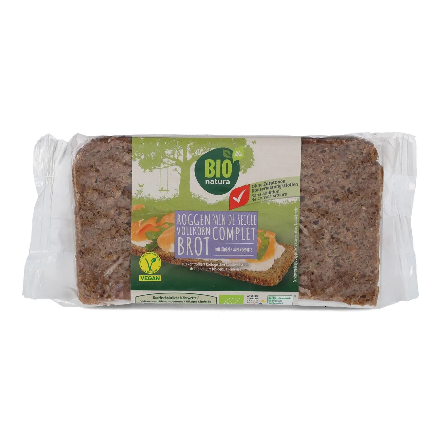 BIO NATURA BIO-Vollkornbrot, Dinkel