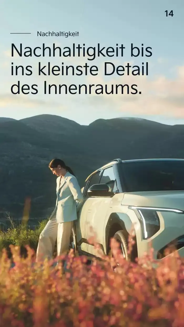 Kia EV3 von 10. Oktober bis 10. Oktober 2025 - Flugblätt seite  14