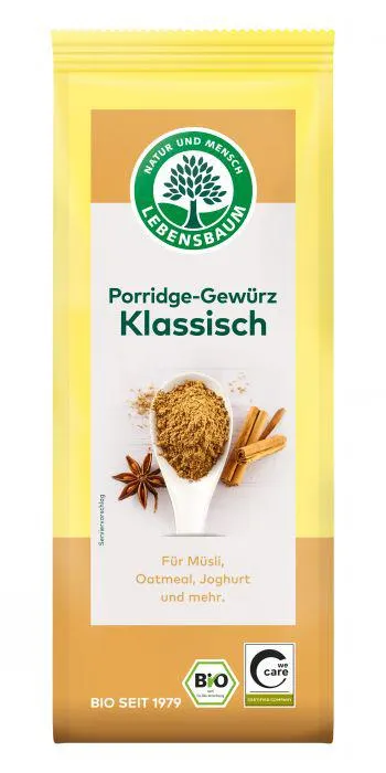 LEBENSBAUM Klassisches Porridge-Gewürz 45g