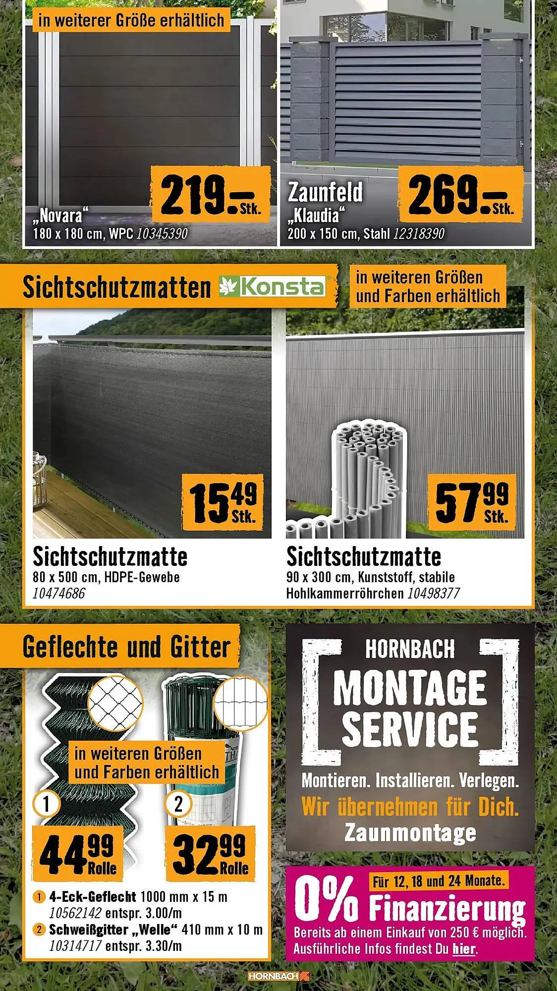 Hornbach Flugblatt von 18. März bis 16. April 2026 - Flugblätt seite  37