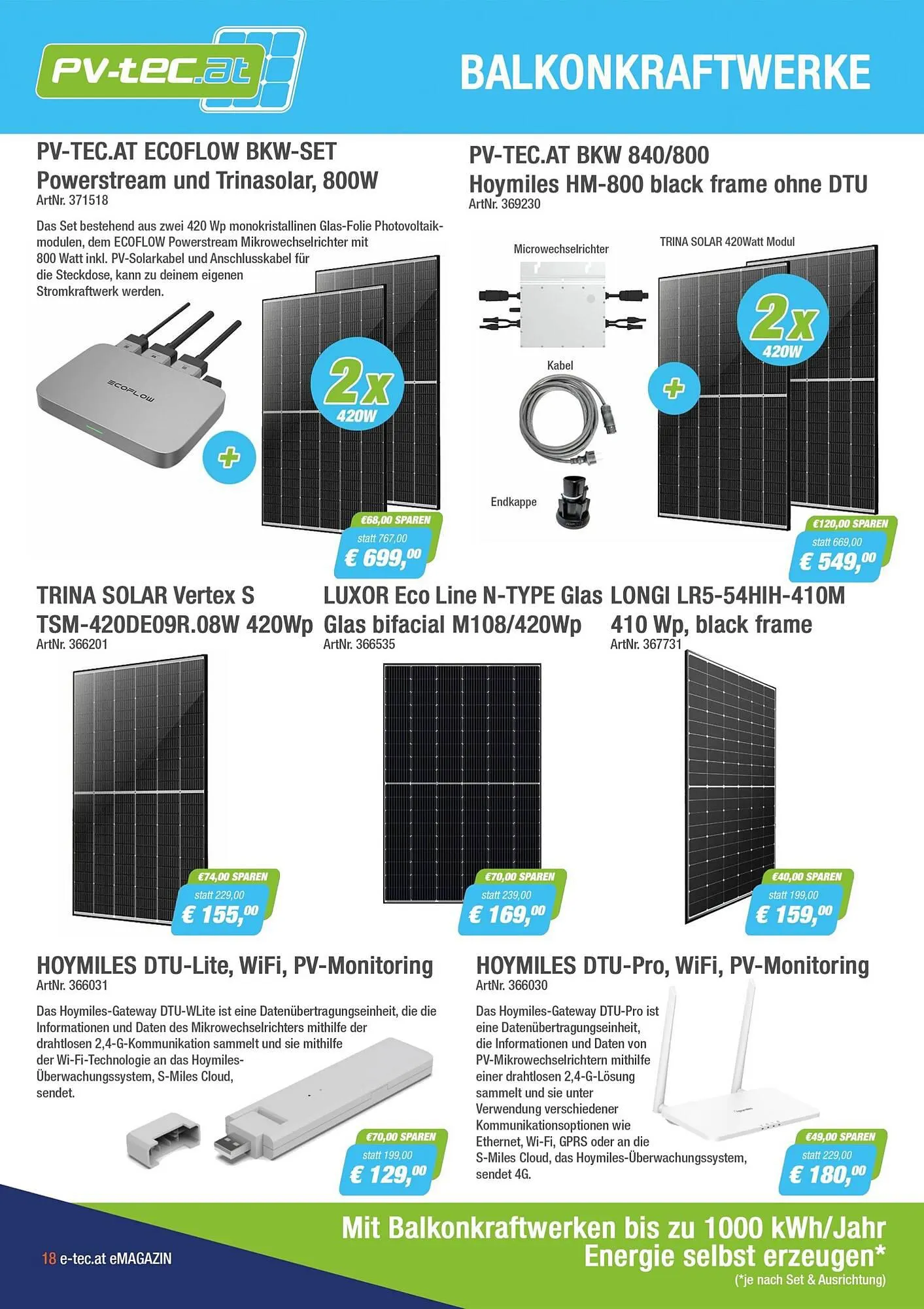e-tec Flugblatt von 22. September bis 30. September 2023 - Flugblätt seite 18