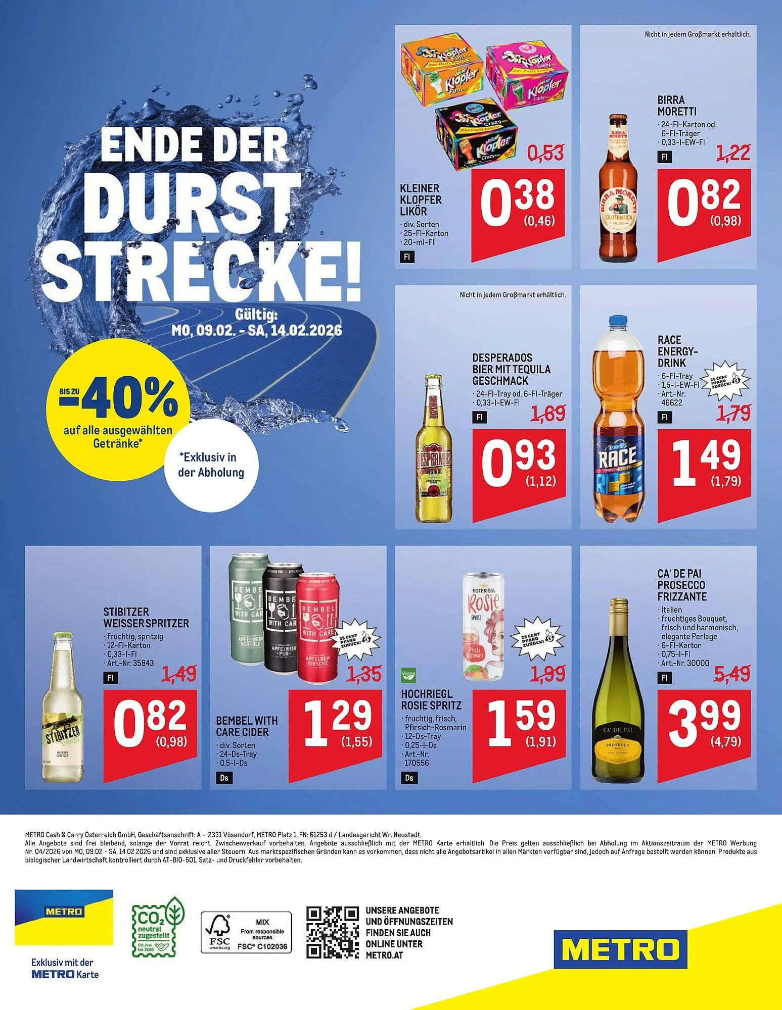 Metro Flugblatt von 9. Februar bis 14. Februar 2026 - Flugblätt seite 2