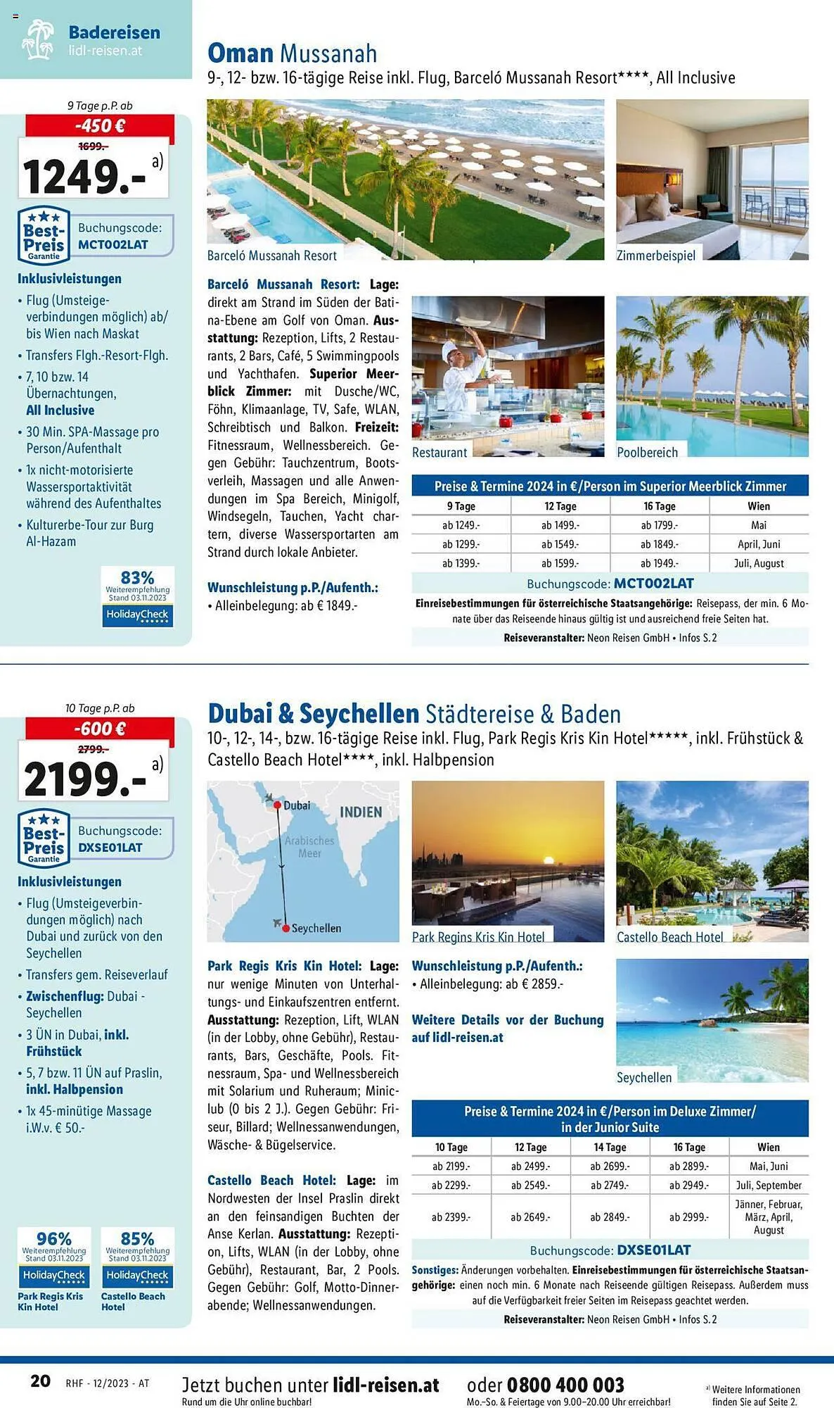 Lidl Flugblatt von 29. November bis 30. Dezember 2023 - Flugblätt seite  20