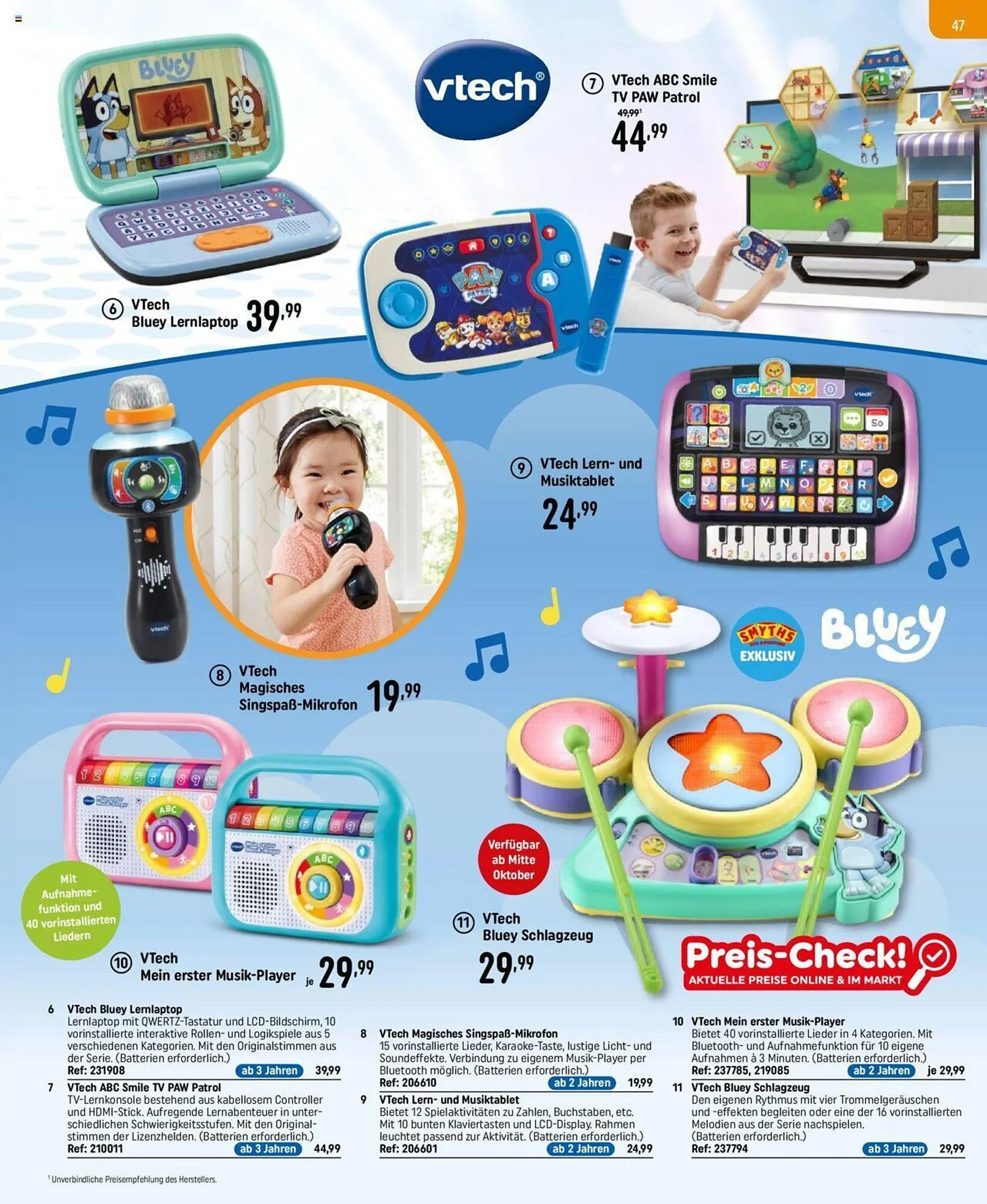 Smyths Toys Flugblatt von 25. September bis 13. Dezember 2024 - Flugblätt seite  47