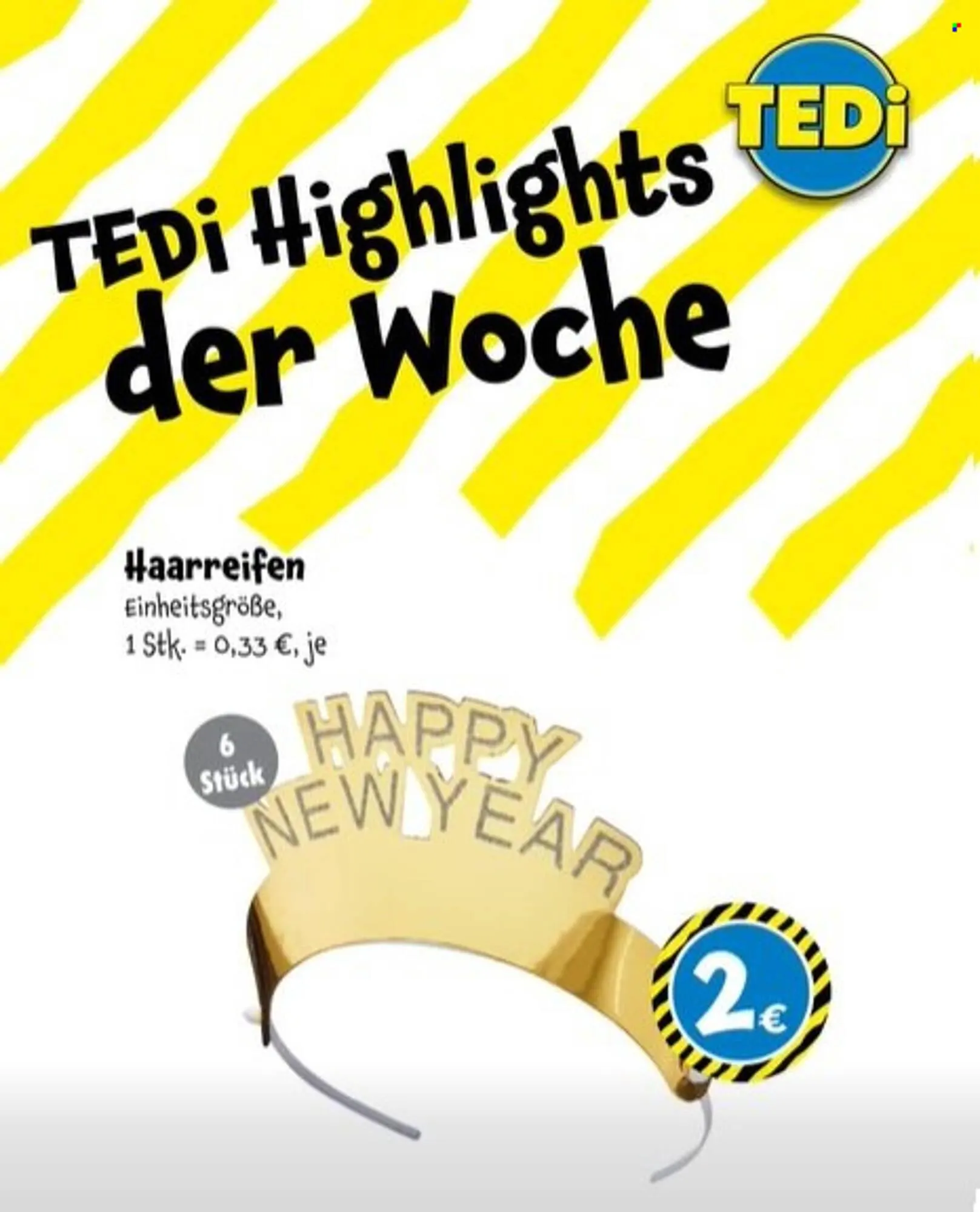 TEDi Prospekt von 18. Dezember bis 26. Dezember 2025 - Flugblätt seite  12