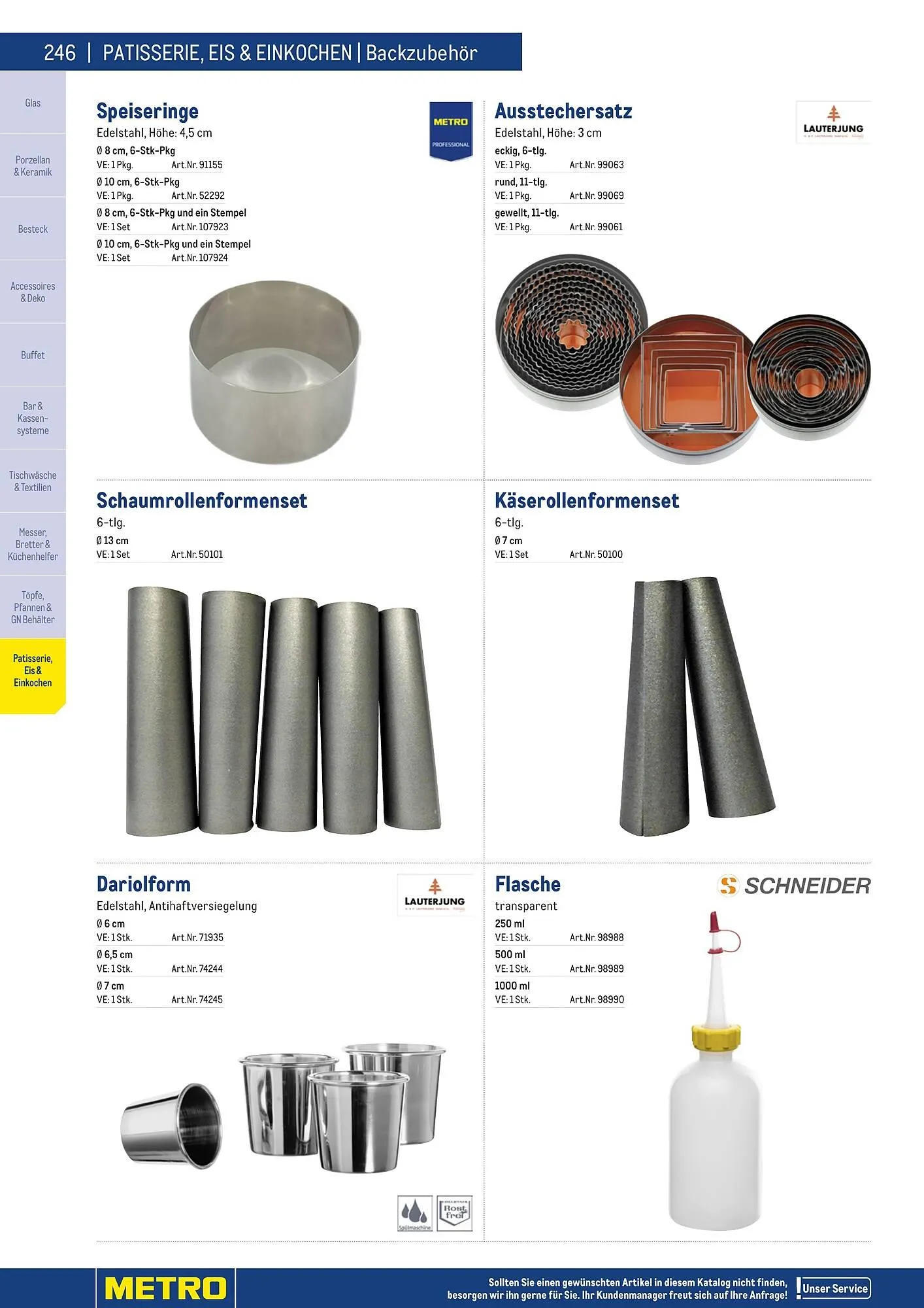 Metro Flugblatt von 25. März bis 31. Dezember 2026 - Flugblätt seite  246