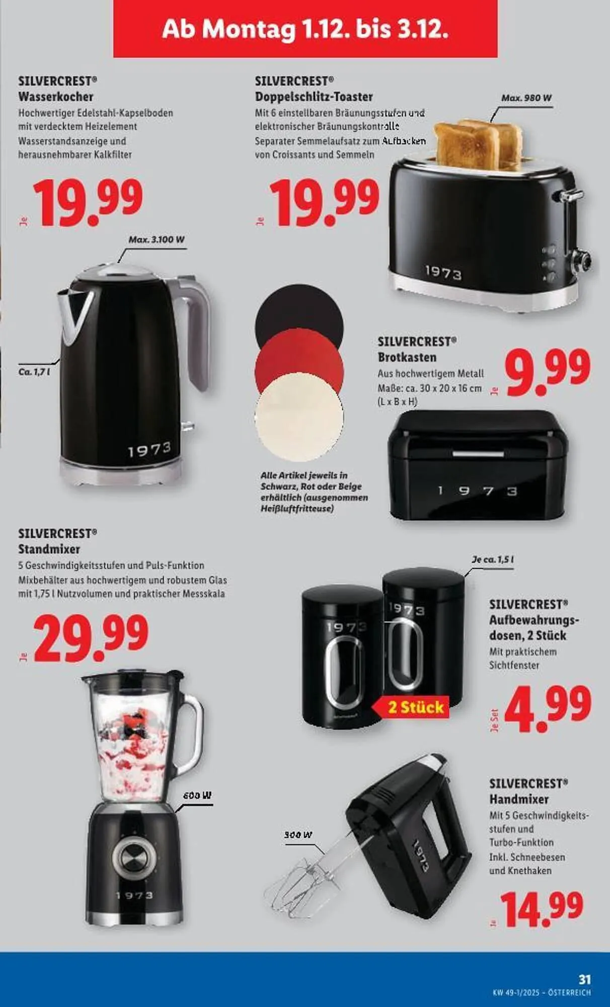 Lidl Flugblatt von 27. November bis 3. Dezember 2025 - Flugblätt seite 36