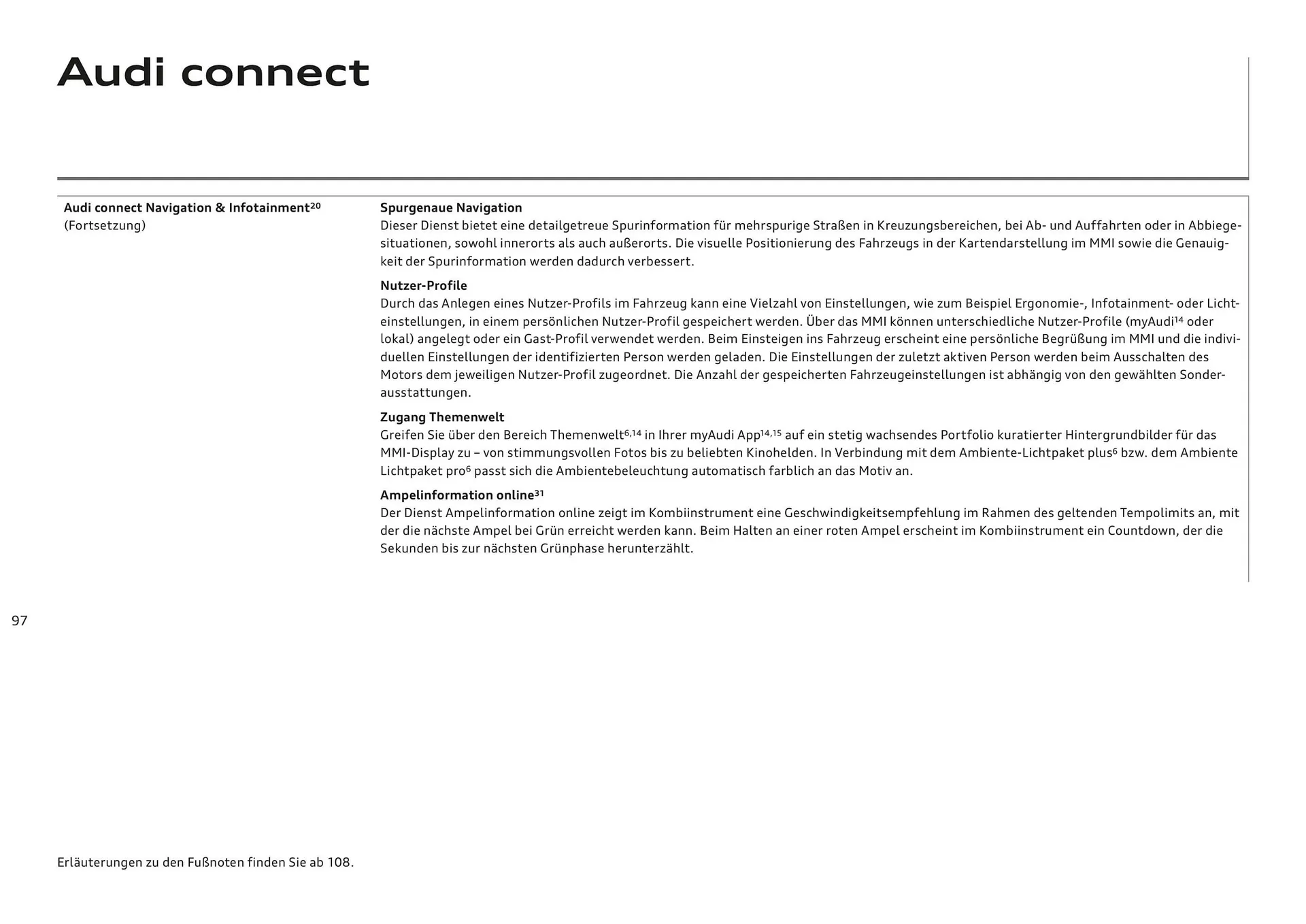 Audi Flugblatt von 20. November bis 22. Juli 2026 - Flugblätt seite  96
