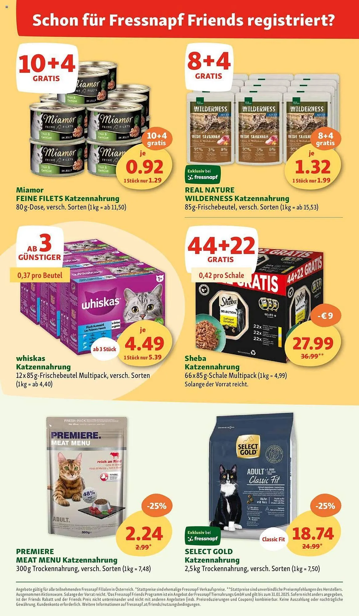 Fressnapf Flugblatt von 29. Oktober bis 2. November 2024 - Flugblätt seite 2