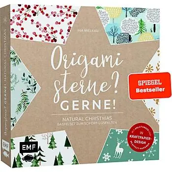 Block "Origamisterne – Natural Christmas"