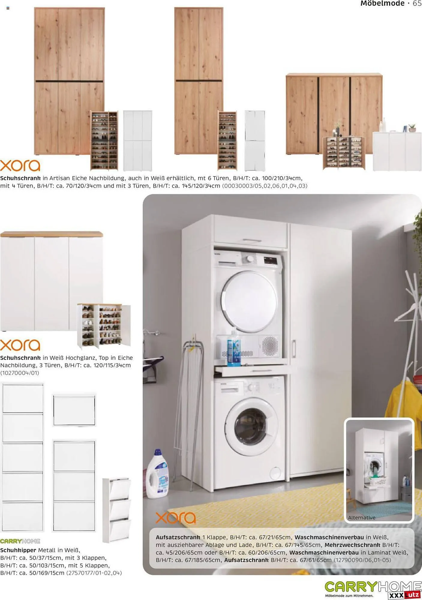 XXXLutz Flugblatt von 5. Juli bis 31. Mai 2024 - Flugblätt seite 65