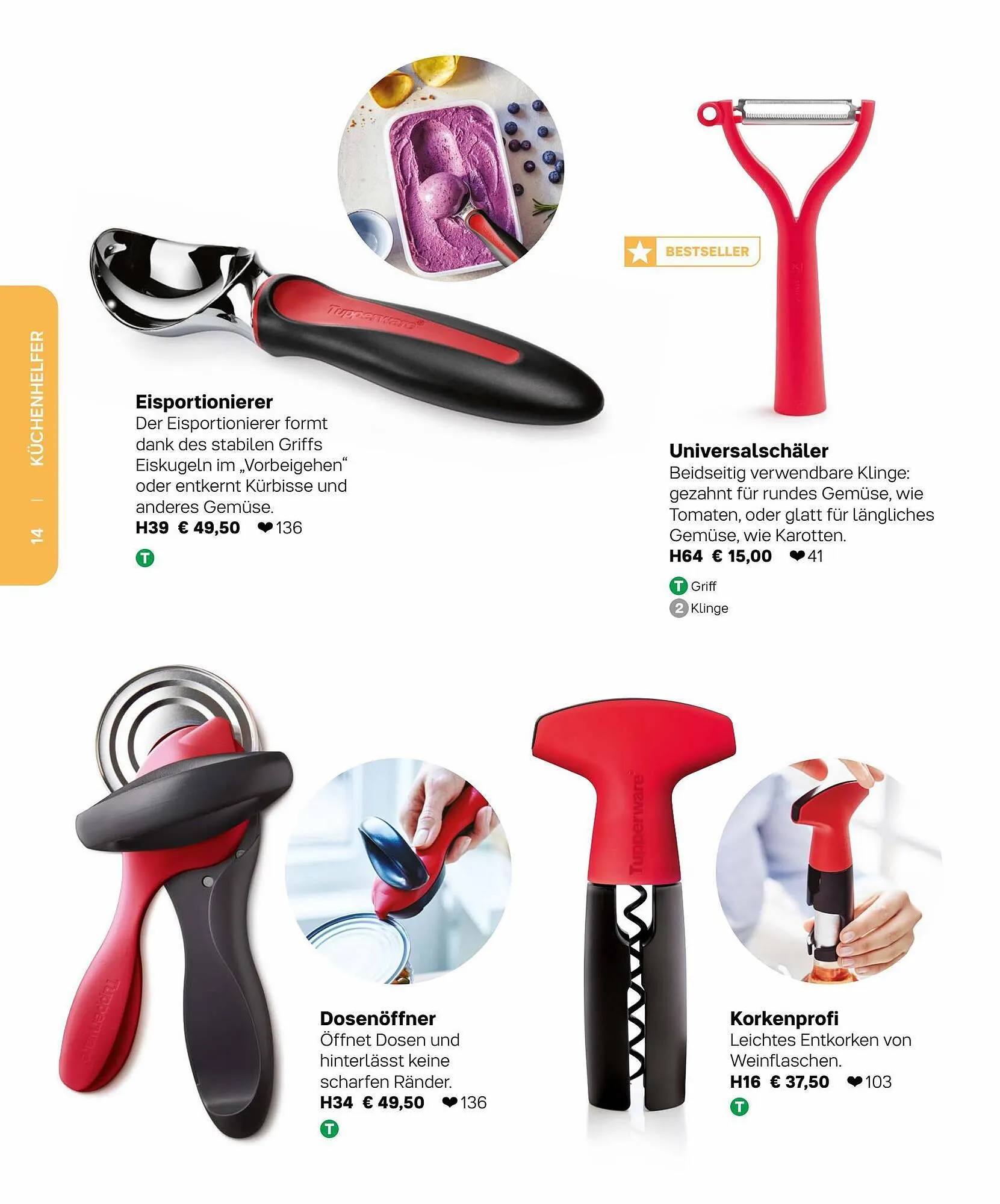 Tupperware Flugblatt von 6. März bis 31. August 2023 - Flugblätt seite 14