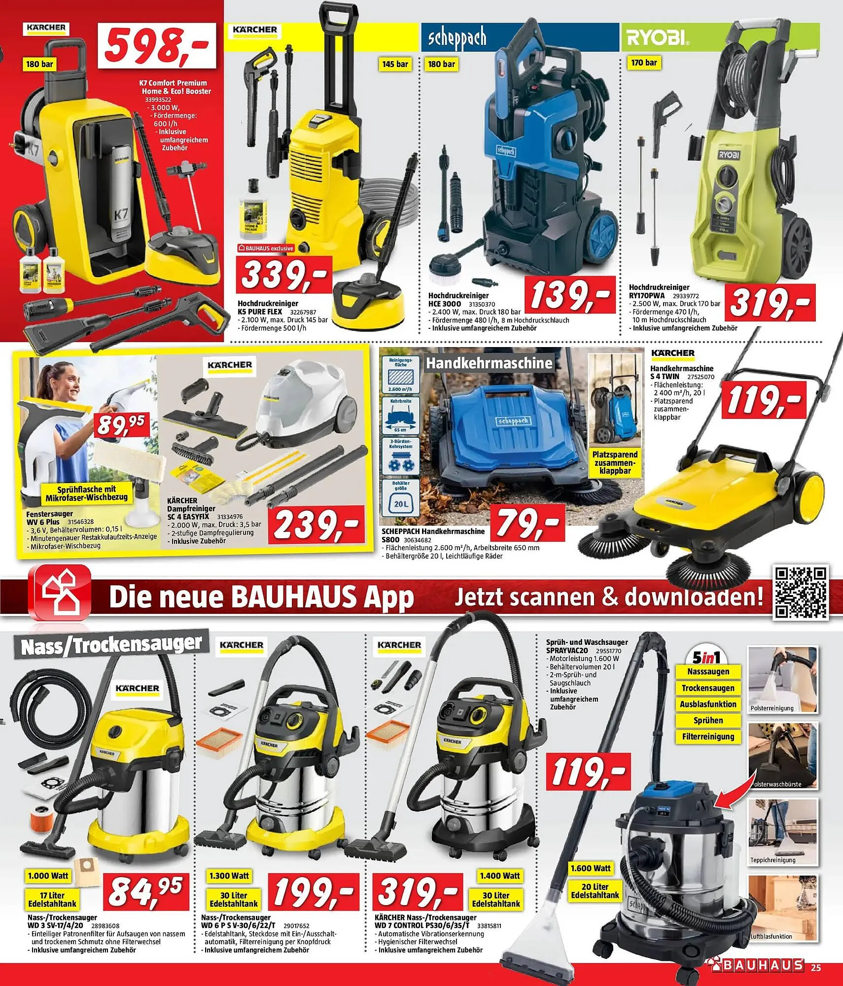 Bauhaus Flugblatt von 1. April bis 21. April 2026 - Flugblätt seite  25