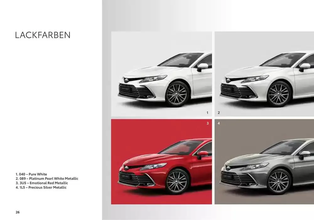 Toyota Camry von 7. Dezember bis 7. Dezember 2025 - Flugblätt seite 26