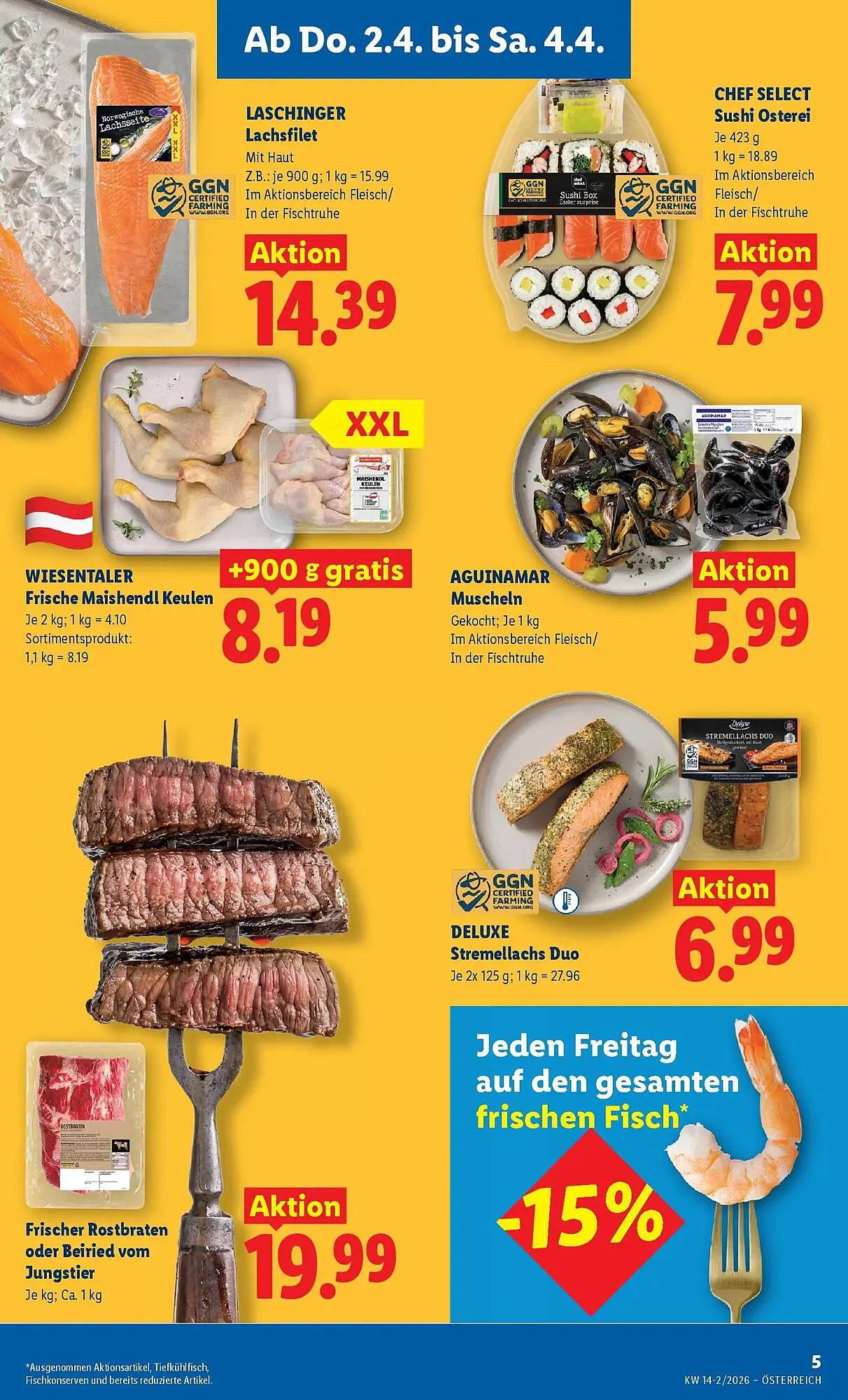 Lidl Flugblatt von 2. April bis 8. April 2026 - Flugblätt seite  7