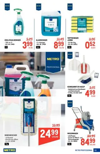 METRO Flugblatt - Metro profi von 20. August bis 2. September 2026 - Flugblätt seite  53