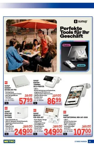 METRO Flugblatt Food - Starke Marken von 17. September bis 30. September 2026 - Flugblätt seite  35