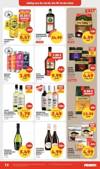 PENNY Flugblatt von 18. Juni bis 24. Juni 2026 - Flugblätt seite  15