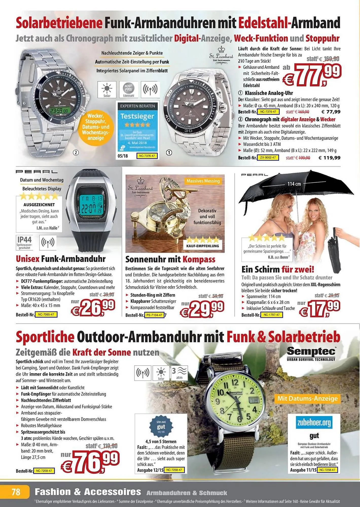 Pearl Flugblatt von 31. August bis 28. September 2024 - Flugblätt seite 78