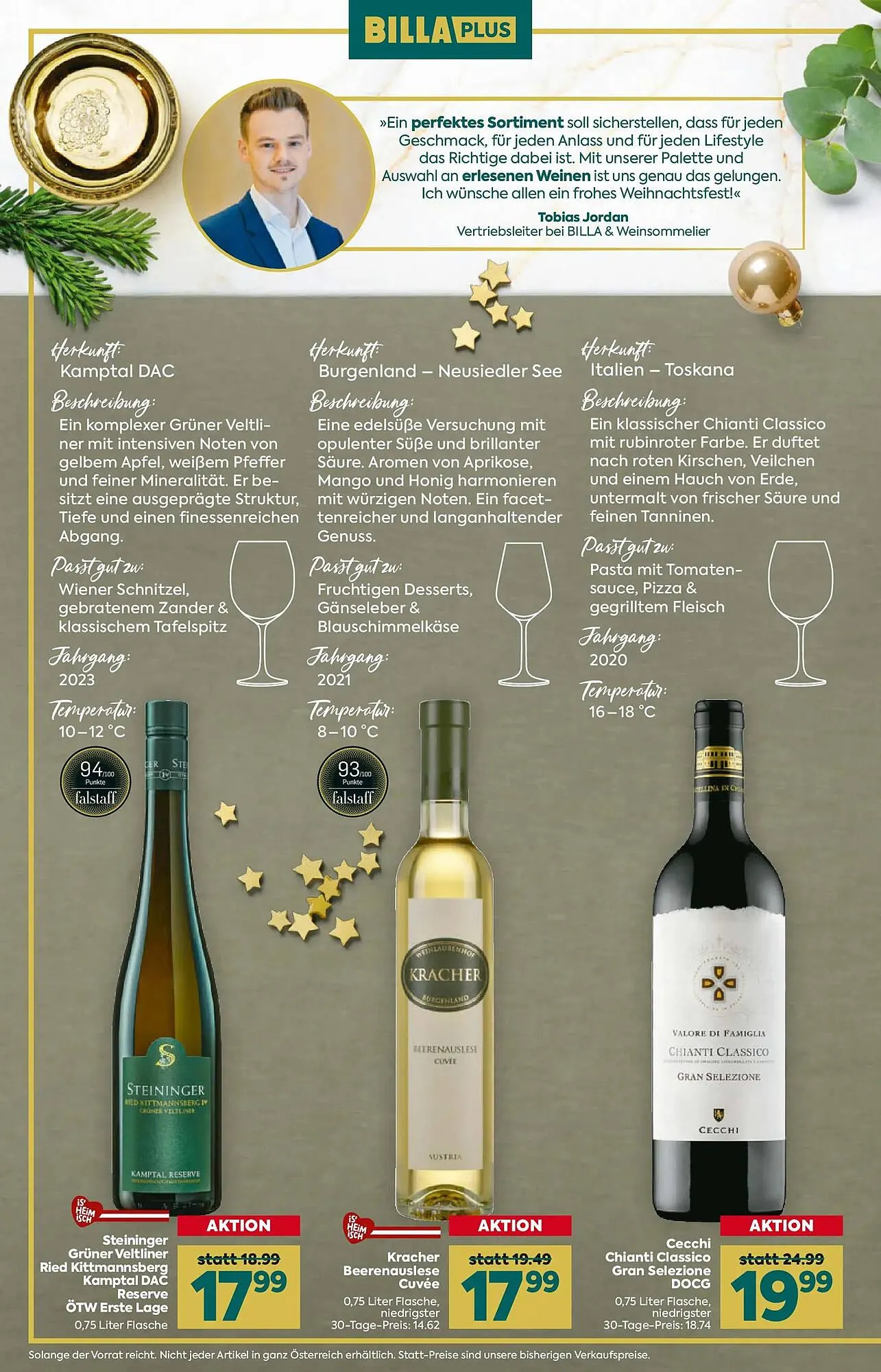 Billa Flugblatt von 27. November bis 24. Dezember 2025 - Flugblätt seite  22