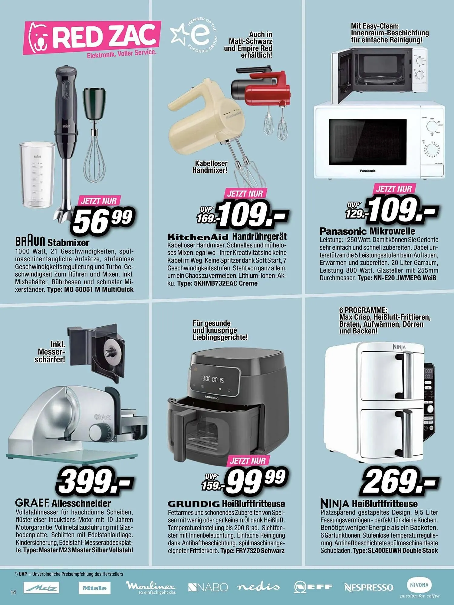 Red Zac Flugblatt von 24. November bis 12. Dezember 2024 - Flugblätt seite 14