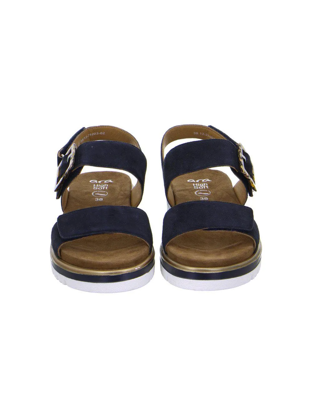 Damen Sandale Malaga blau