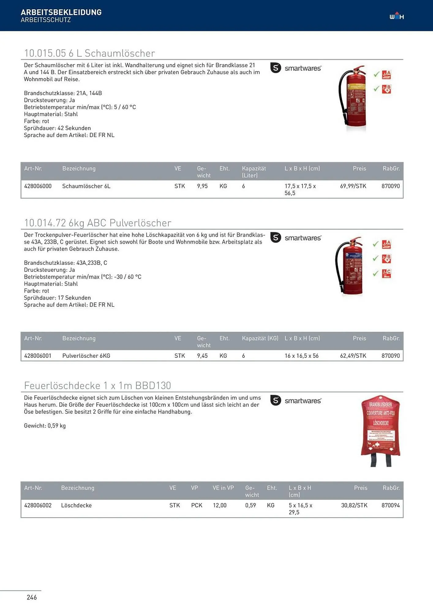 Würth Flugblatt von 22. Februar bis 31. Dezember 2024 - Flugblätt seite  246