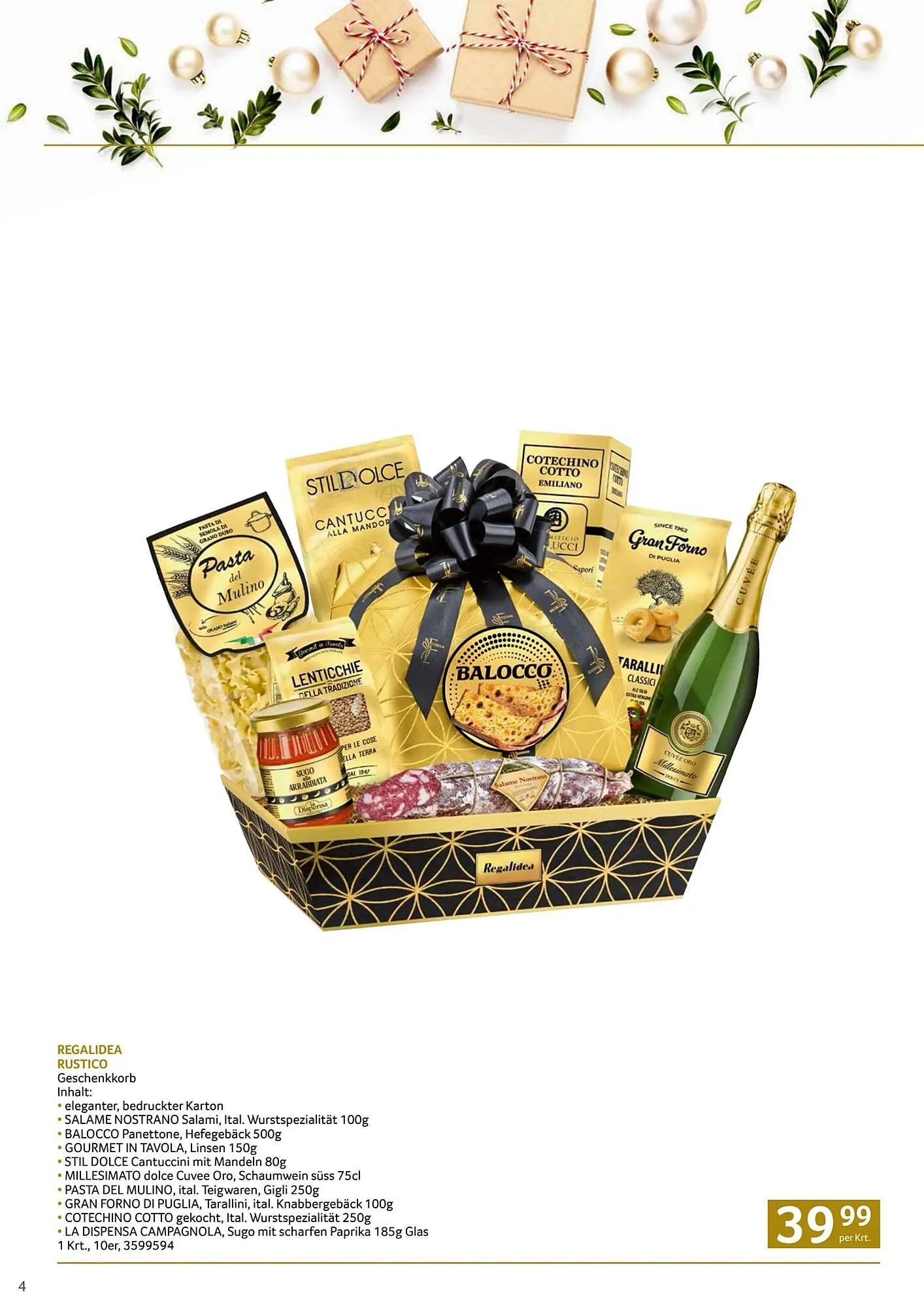 Transgourmet Flugblatt von 13. Oktober bis 24. Dezember 2025 - Flugblätt seite  4