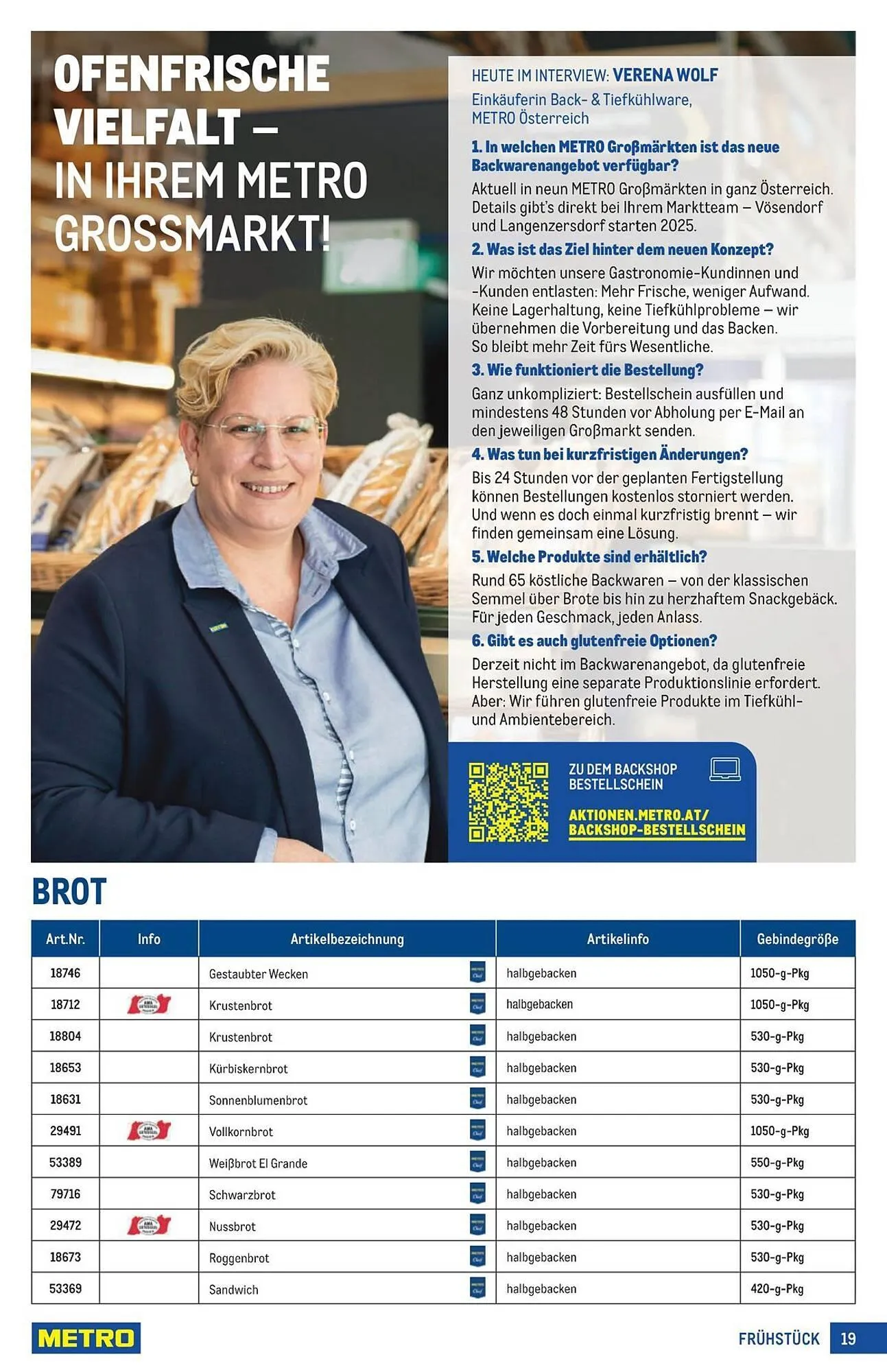 Metro Flugblatt von 18. März bis 1. April 2026 - Flugblätt seite  19