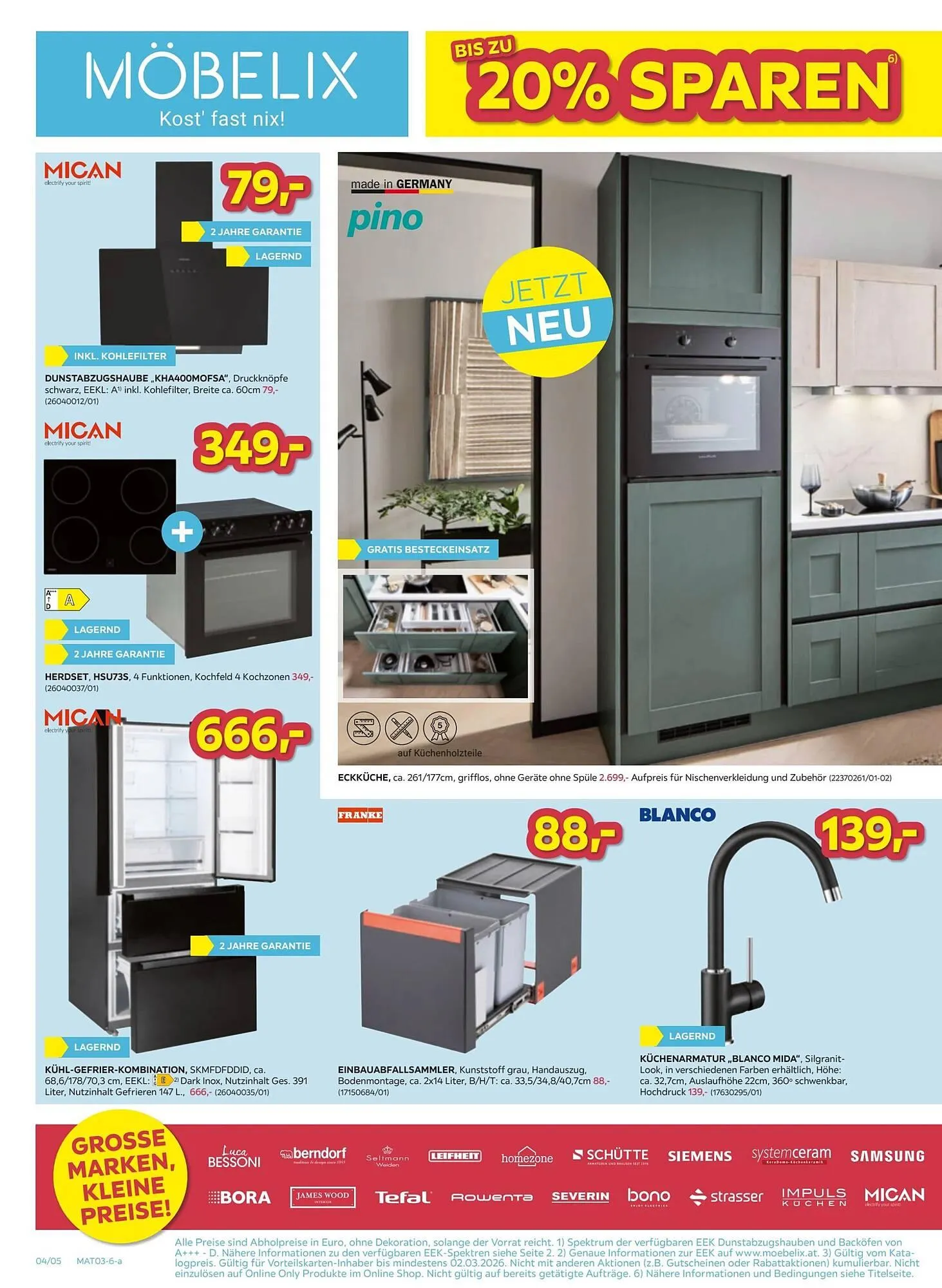 Möbelix Prospekt von 24. Februar bis 2. März 2026 - Flugblätt seite  4