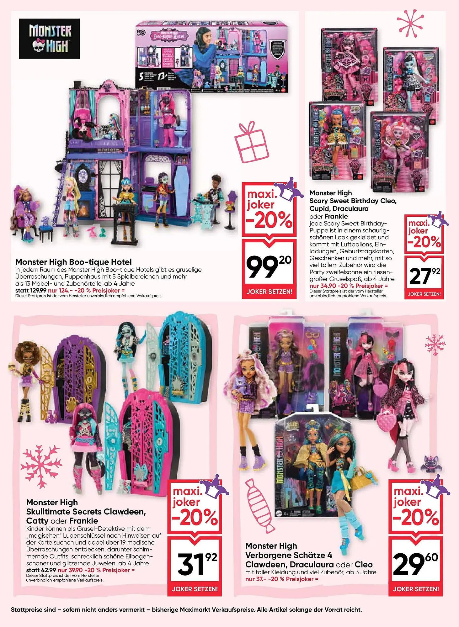 Maximarkt Flugblatt von 30. Oktober bis 24. Dezember 2025 - Flugblätt seite  12