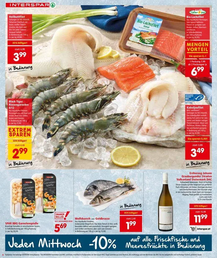 Interspar flugblatt von 3. September bis 17. September 2024 - Flugblätt seite 6