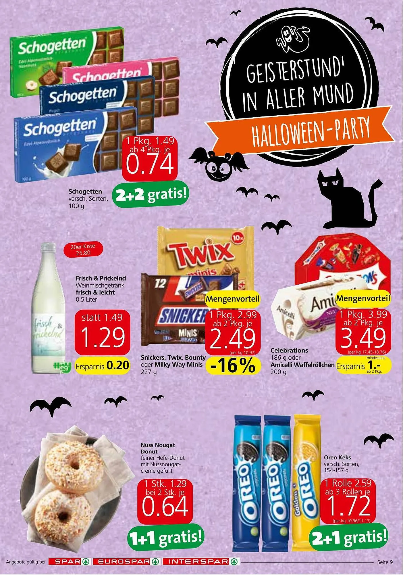 Interspar Flugblatt von 19. Oktober bis 24. Oktober 2023 - Flugblätt seite 9