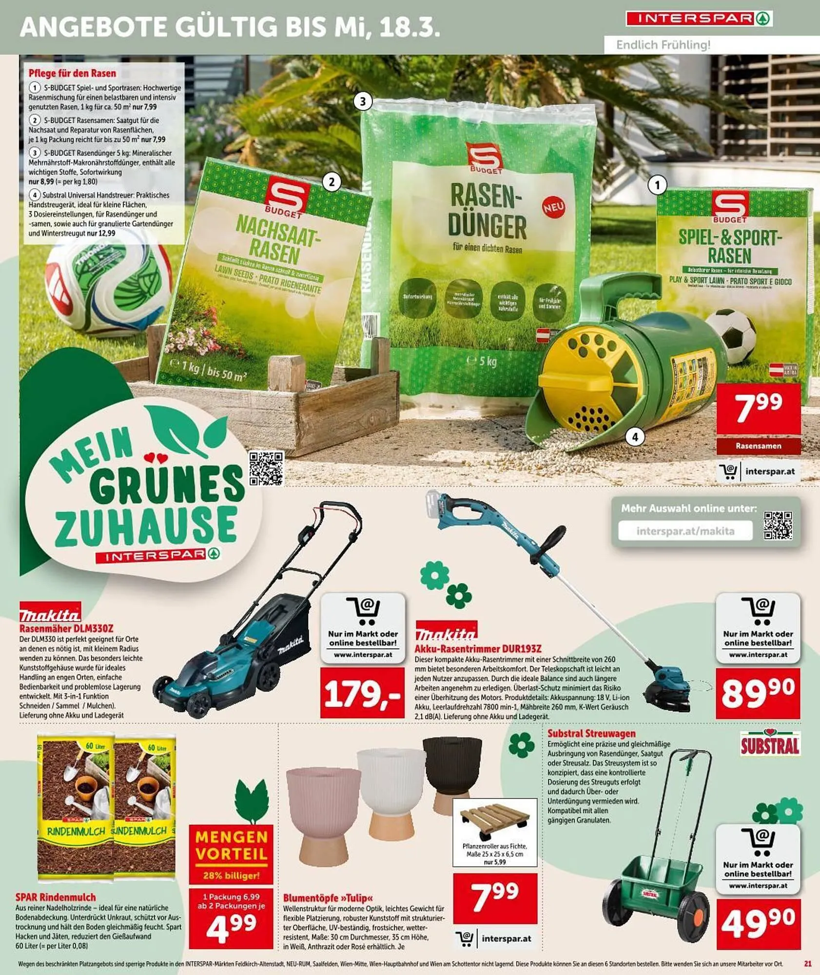Interspar Flugblatt von 26. Februar bis 11. März 2026 - Flugblätt seite 21