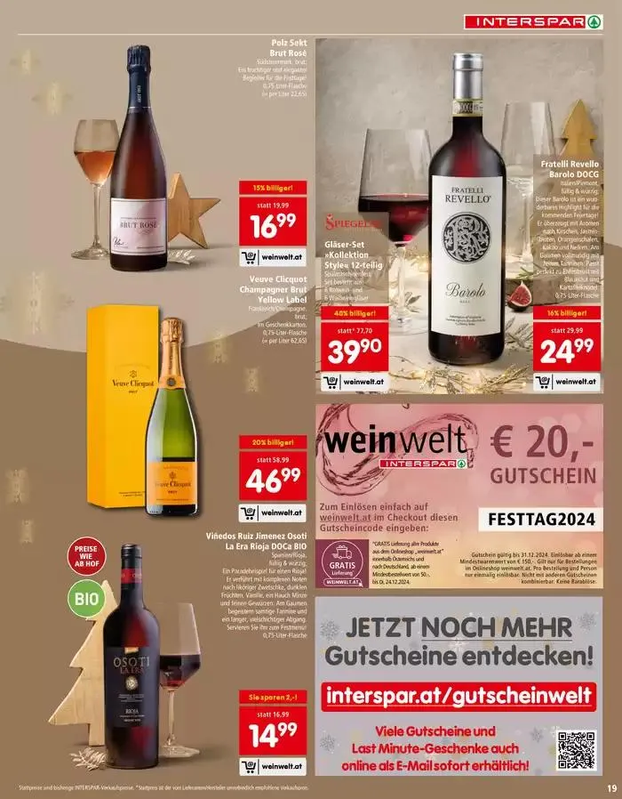 Große Auswahl an Angeboten von 21. November bis 5. Dezember 2024 - Flugblätt seite  19