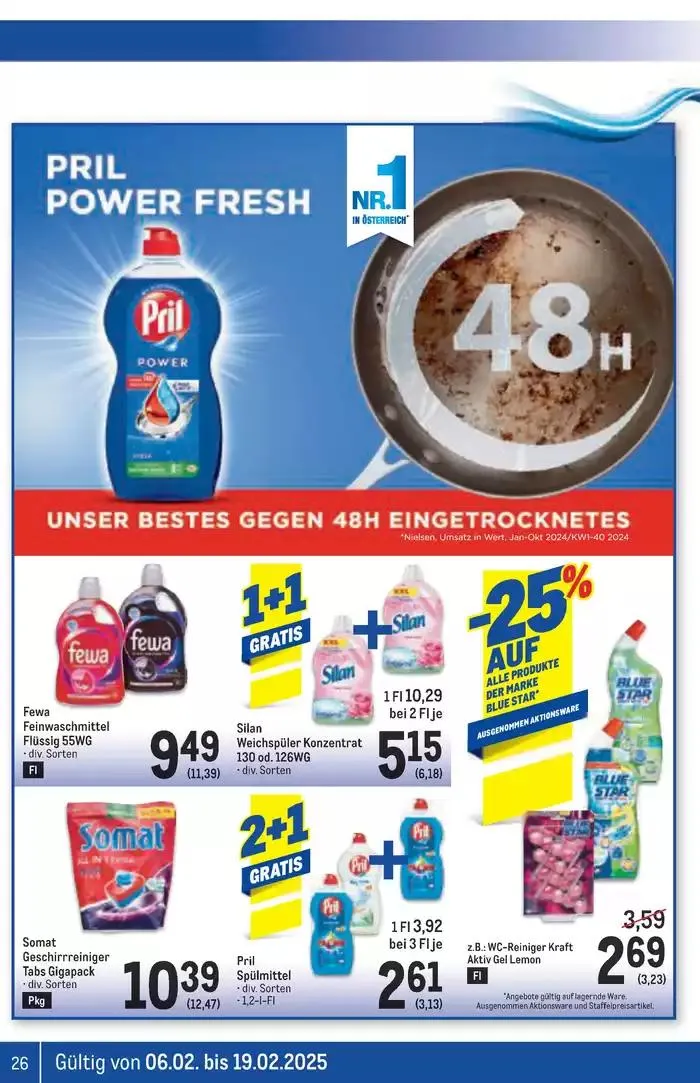 Sonderangebote für Sie von 6. Februar bis 19. Februar 2025 - Flugblätt seite  26