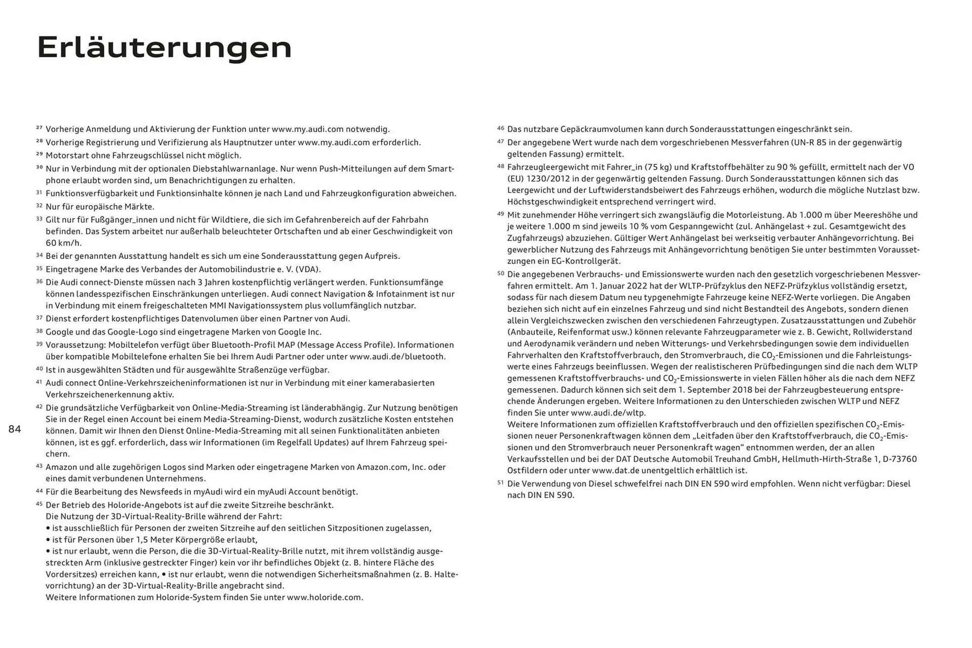 Audi A6 Flugblatt von 2. November bis 2. November 2024 - Flugblätt seite 88