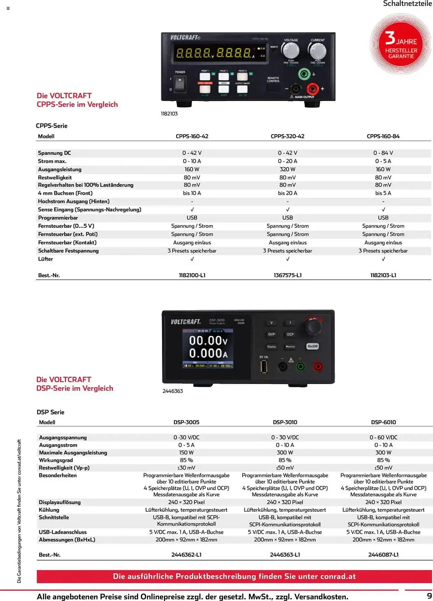 Conrad Katalog von 1. Oktober bis 30. November 2025 - Flugblätt seite  9