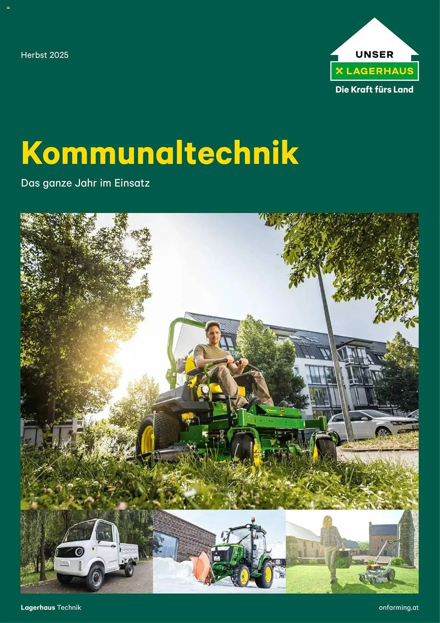 Lagerhaus Flugblatt von 25. September bis 30. November 2025 - Flugblätt seite  1